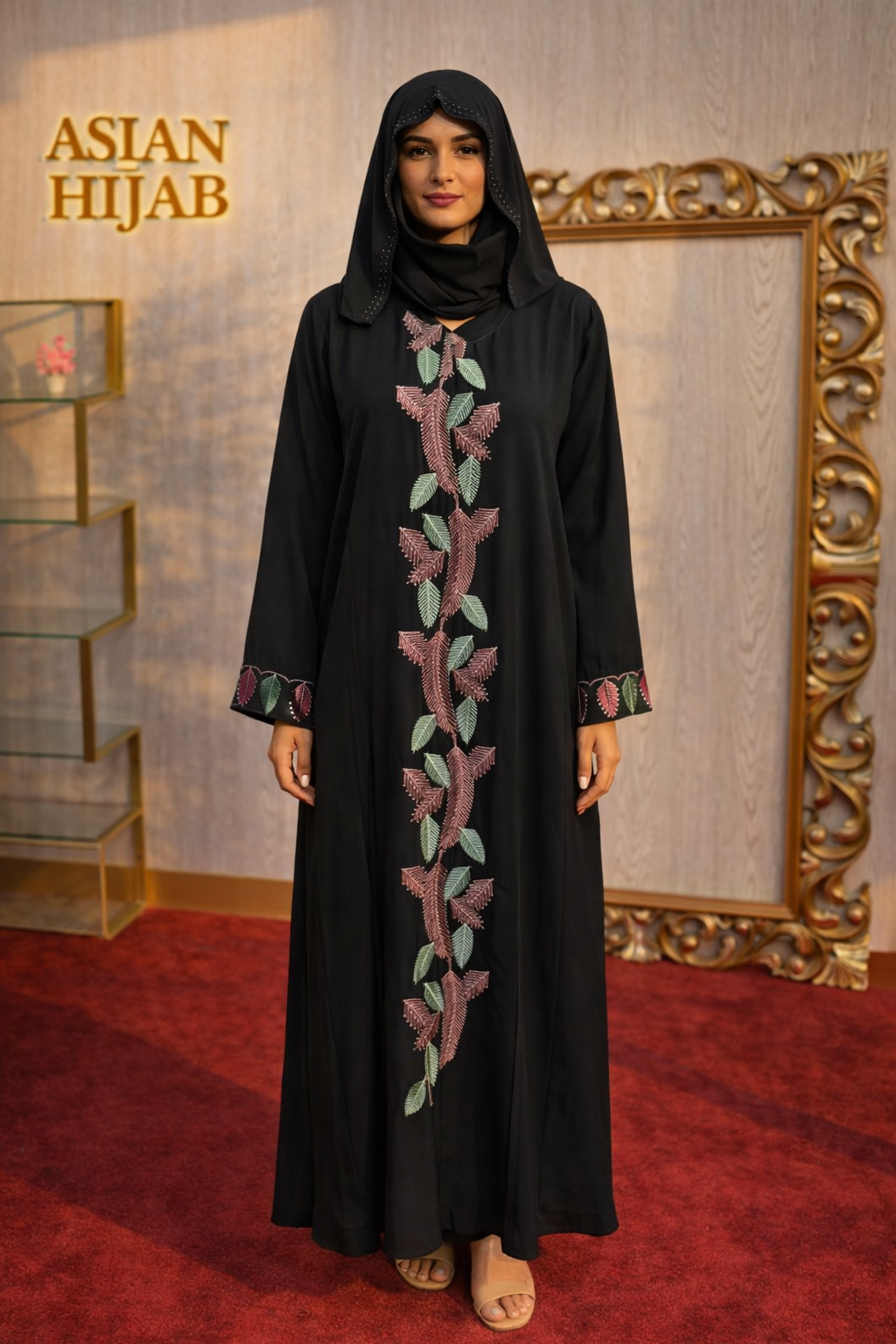 Leaf Threadcraft Abaya
