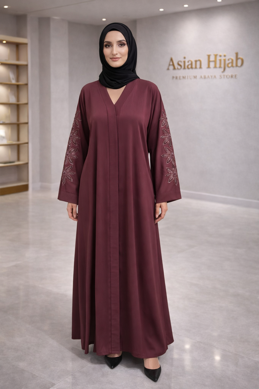 Starfire Red Abaya
