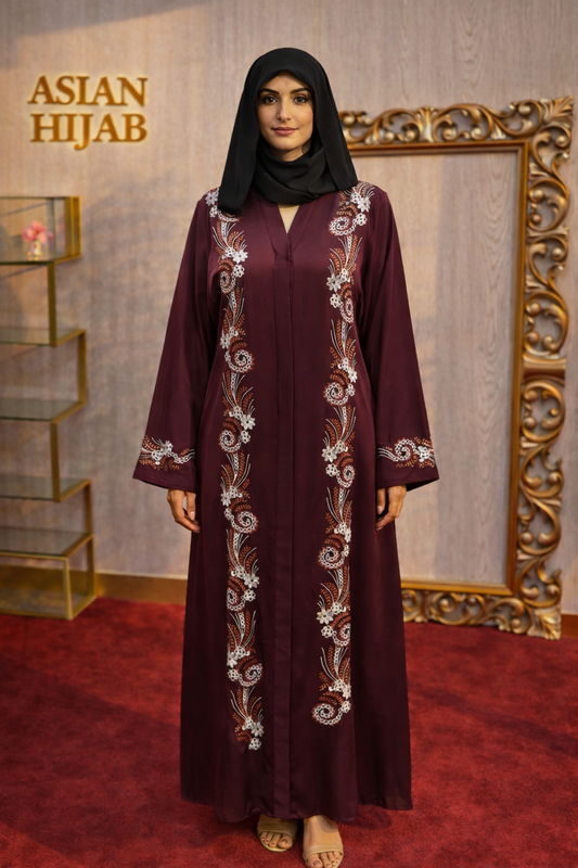 Ruby Signature Abaya