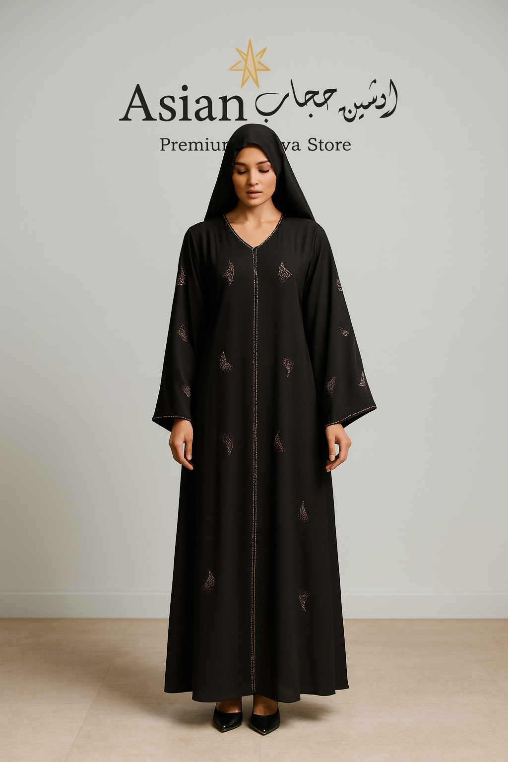 Sahara Black Abaya ✨